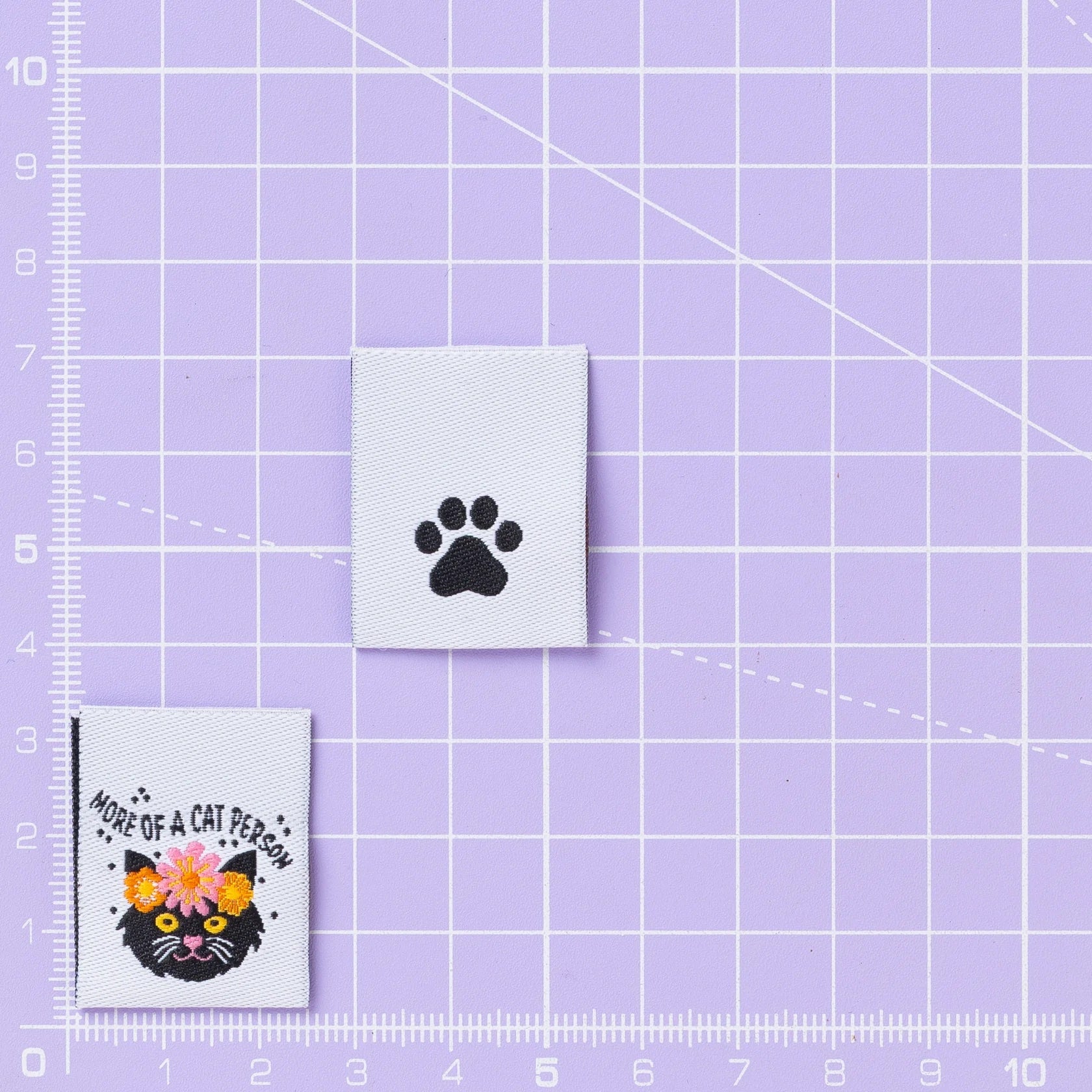 Little Rosy Cheeks 'More of a Cat Person' Labels