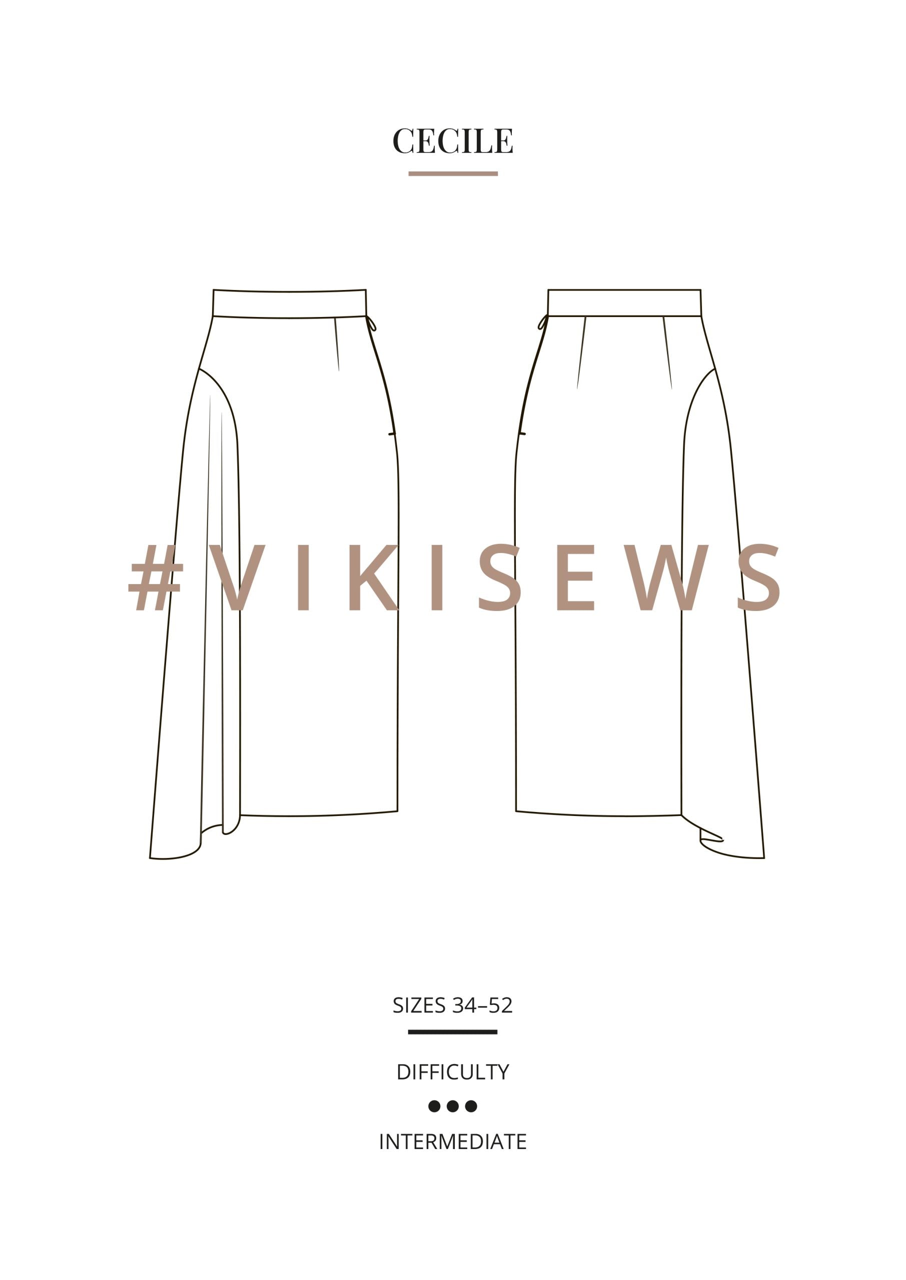 Vikisews Cecile Skirt PDF