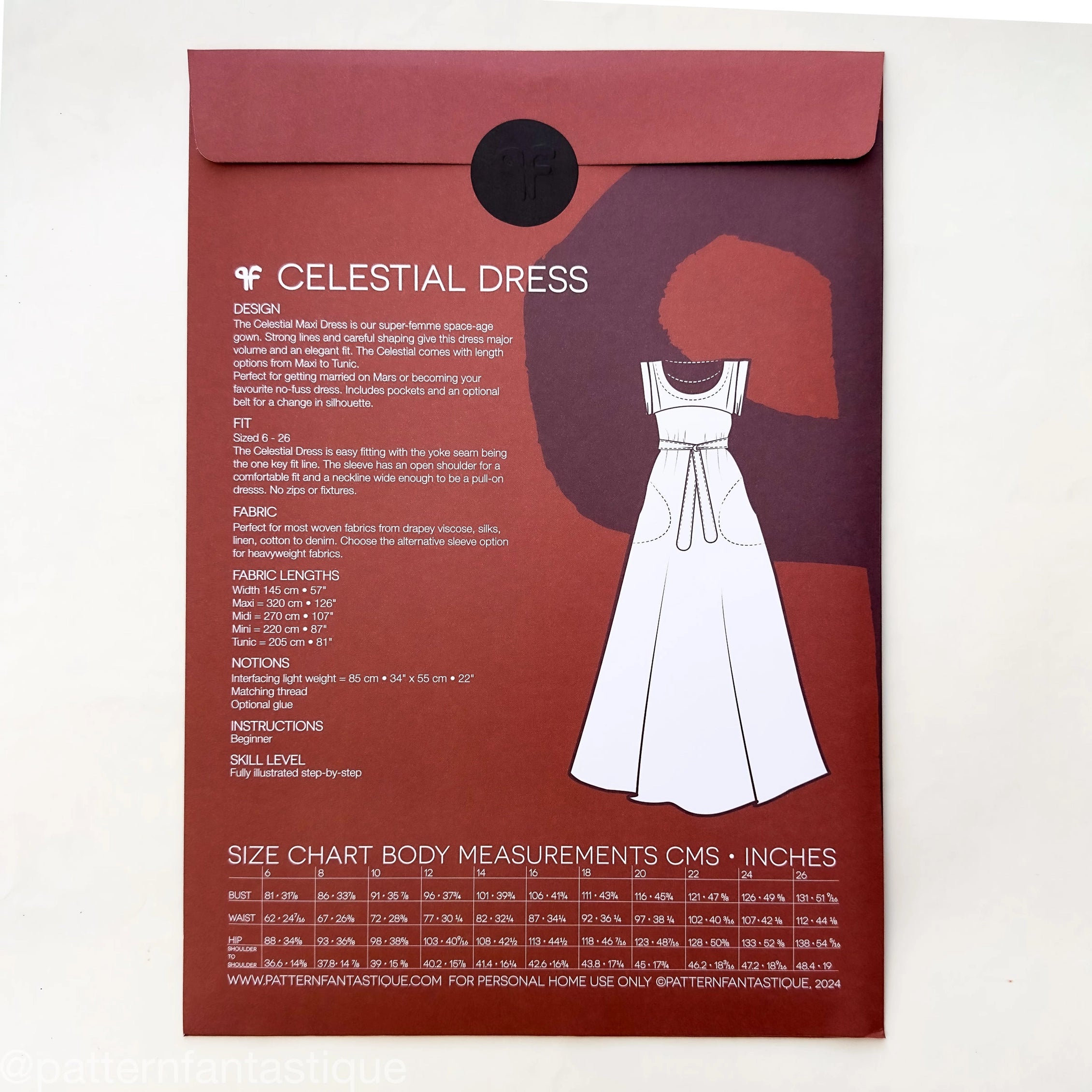 Pattern Fantastique Celestial Dress