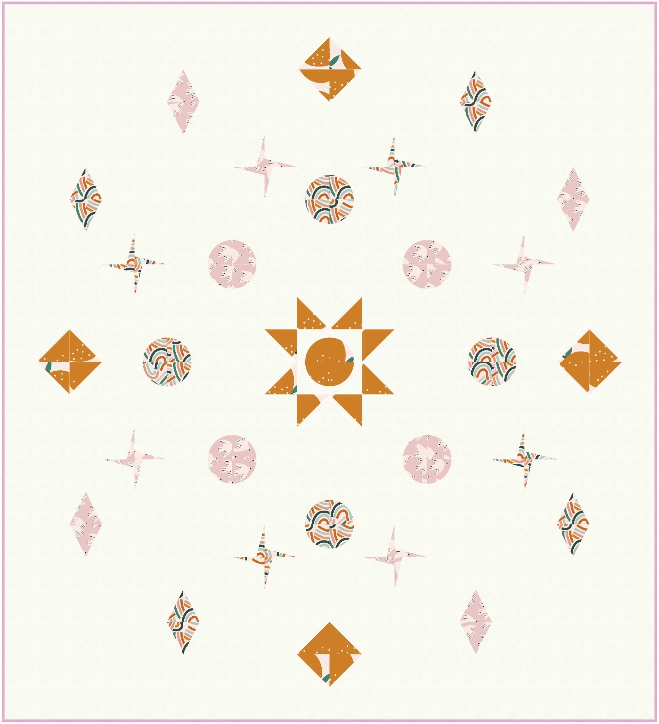 Lou Orth Designs Celestial Quilt PDF