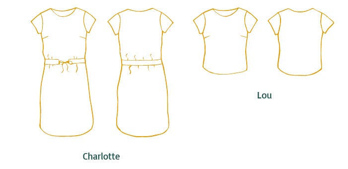 Atelier Jupe Charlotte Dress and Lou Top