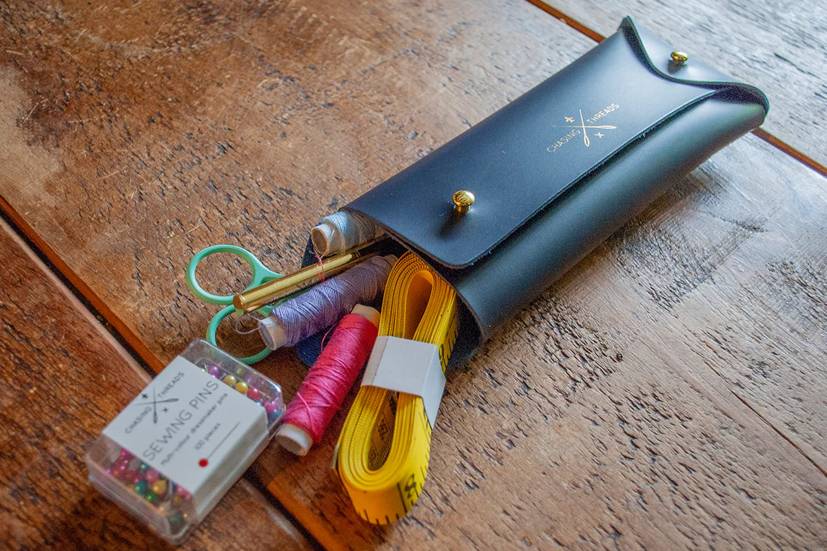 Rechasing Threads Chasing Threads Sewing Tools / Pencil / Glasses Case – The Fold Line