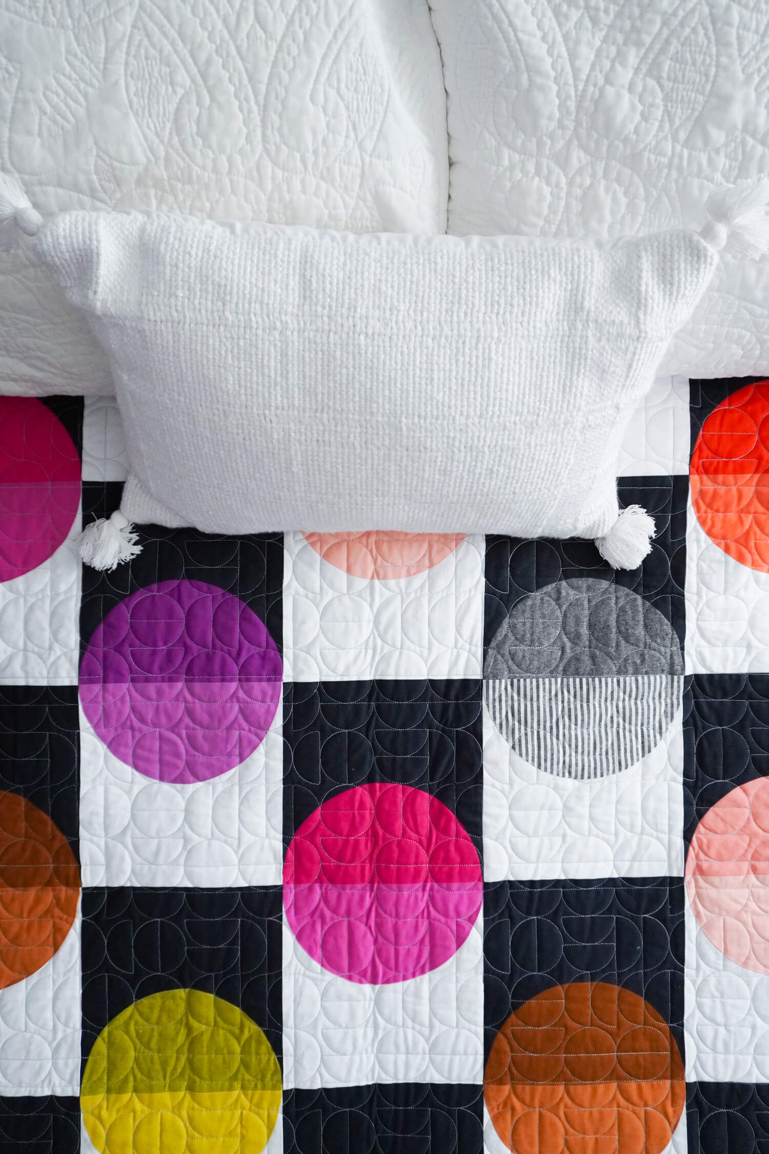 Modern Handcraft Checkers Quilt