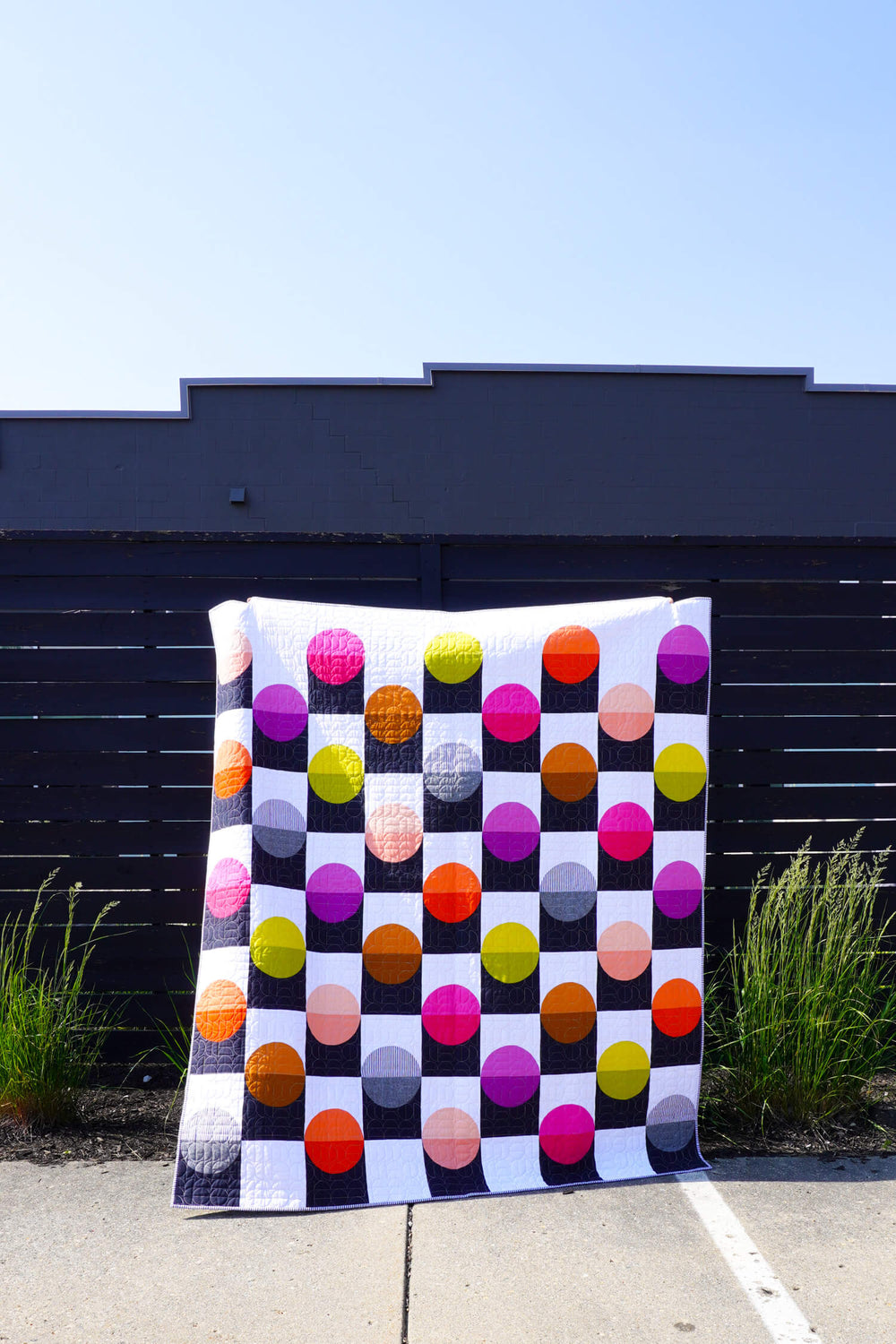 Modern Handcraft Checkers Quilt