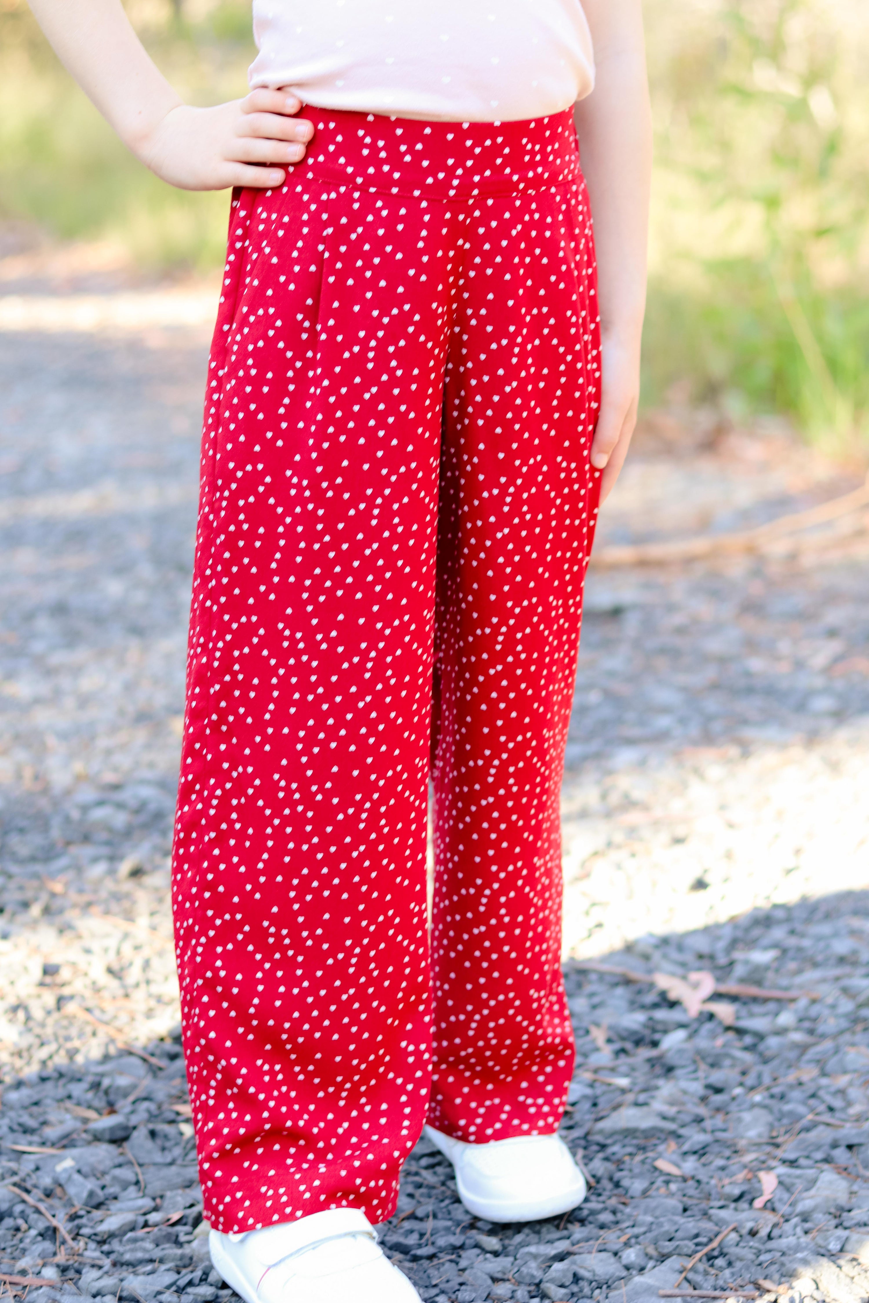 Waves & Wild Baby/Child Waratah Wide Leg Pants