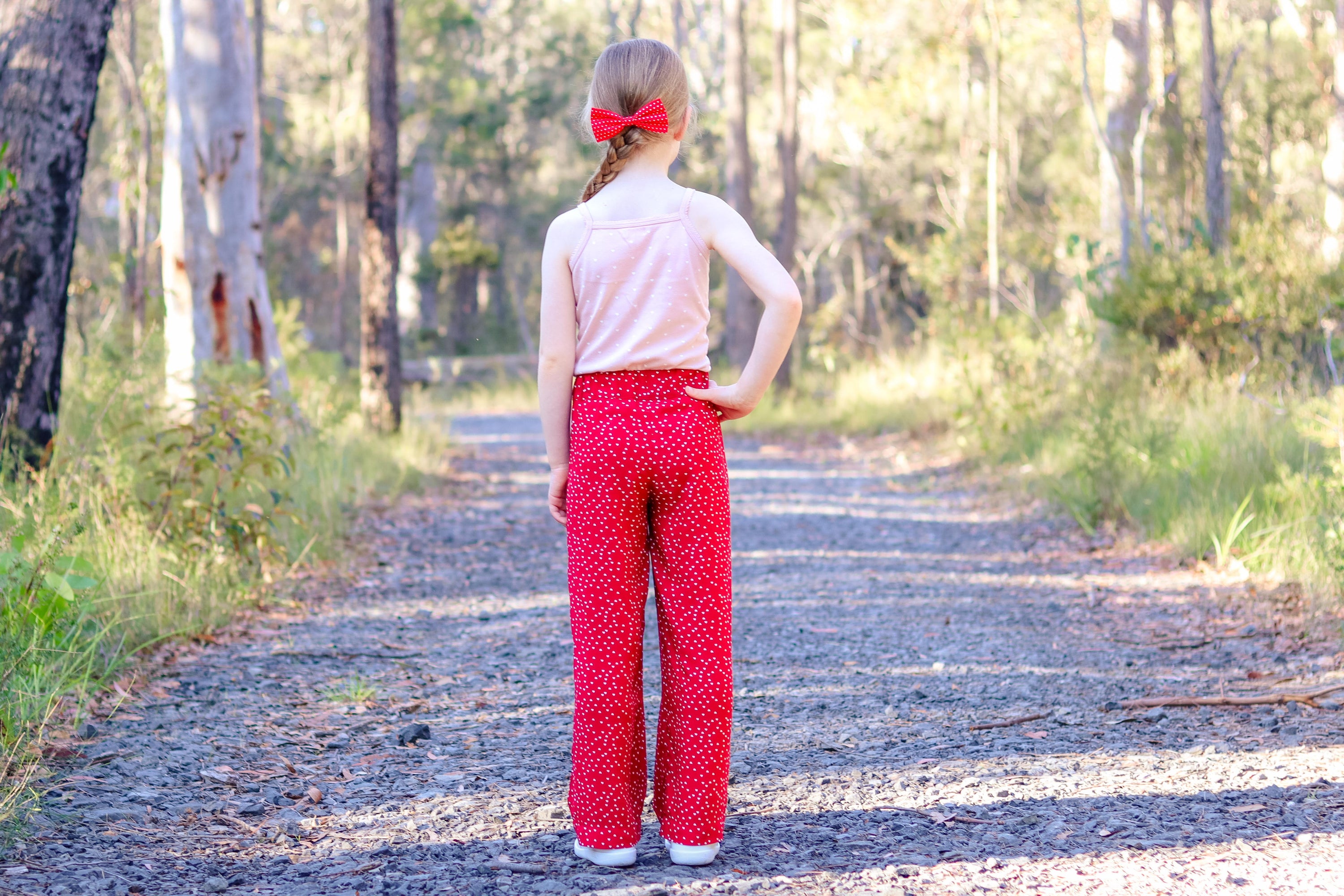 Waves & Wild Baby/Child Waratah Wide Leg Pants