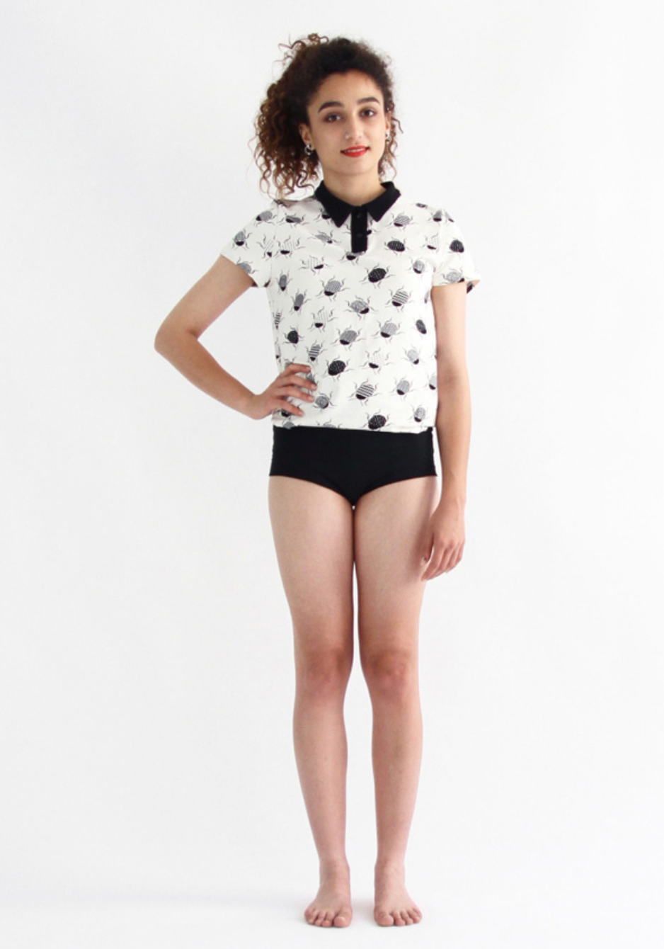 I AM Patterns Chouette Polo and Bodysuit