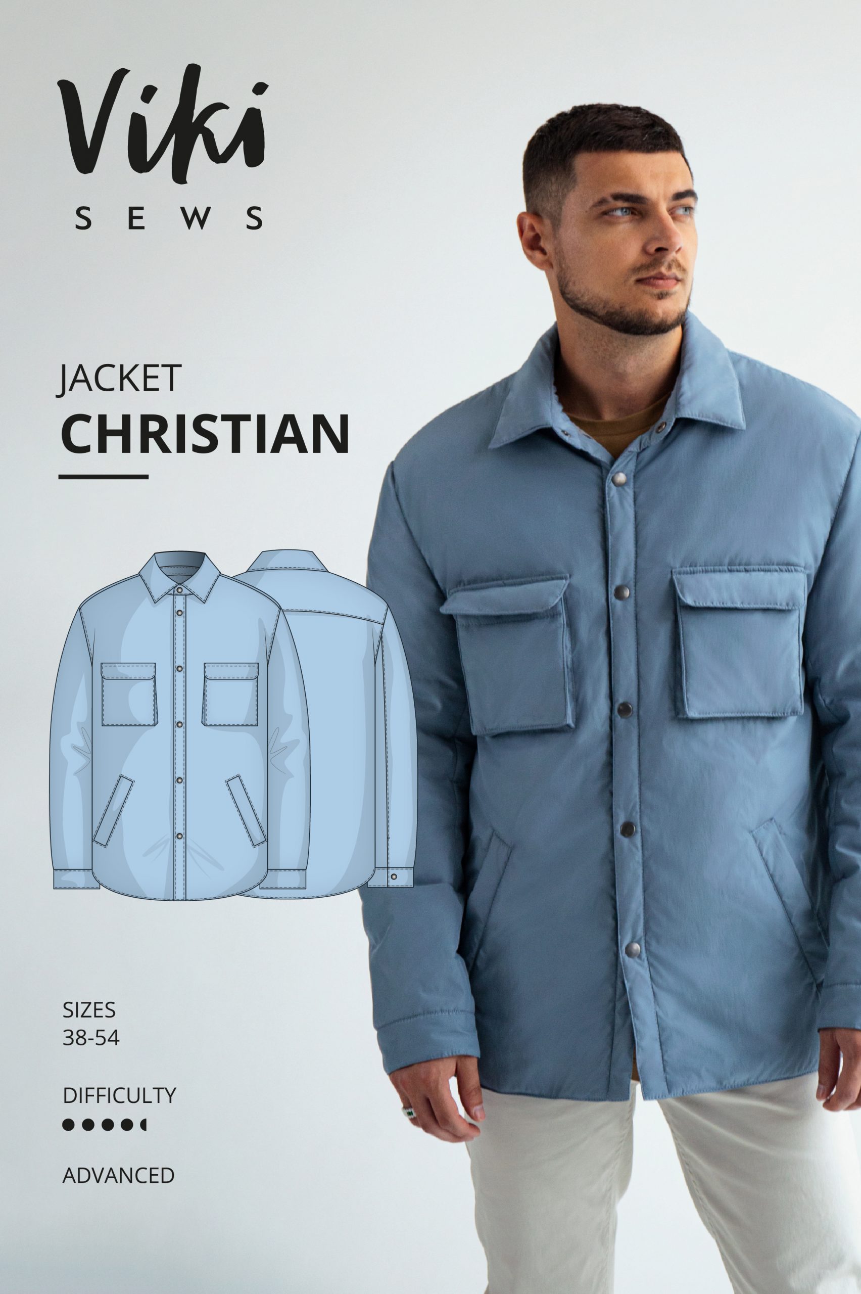 Vikisews Men's Christian Jacket PDF