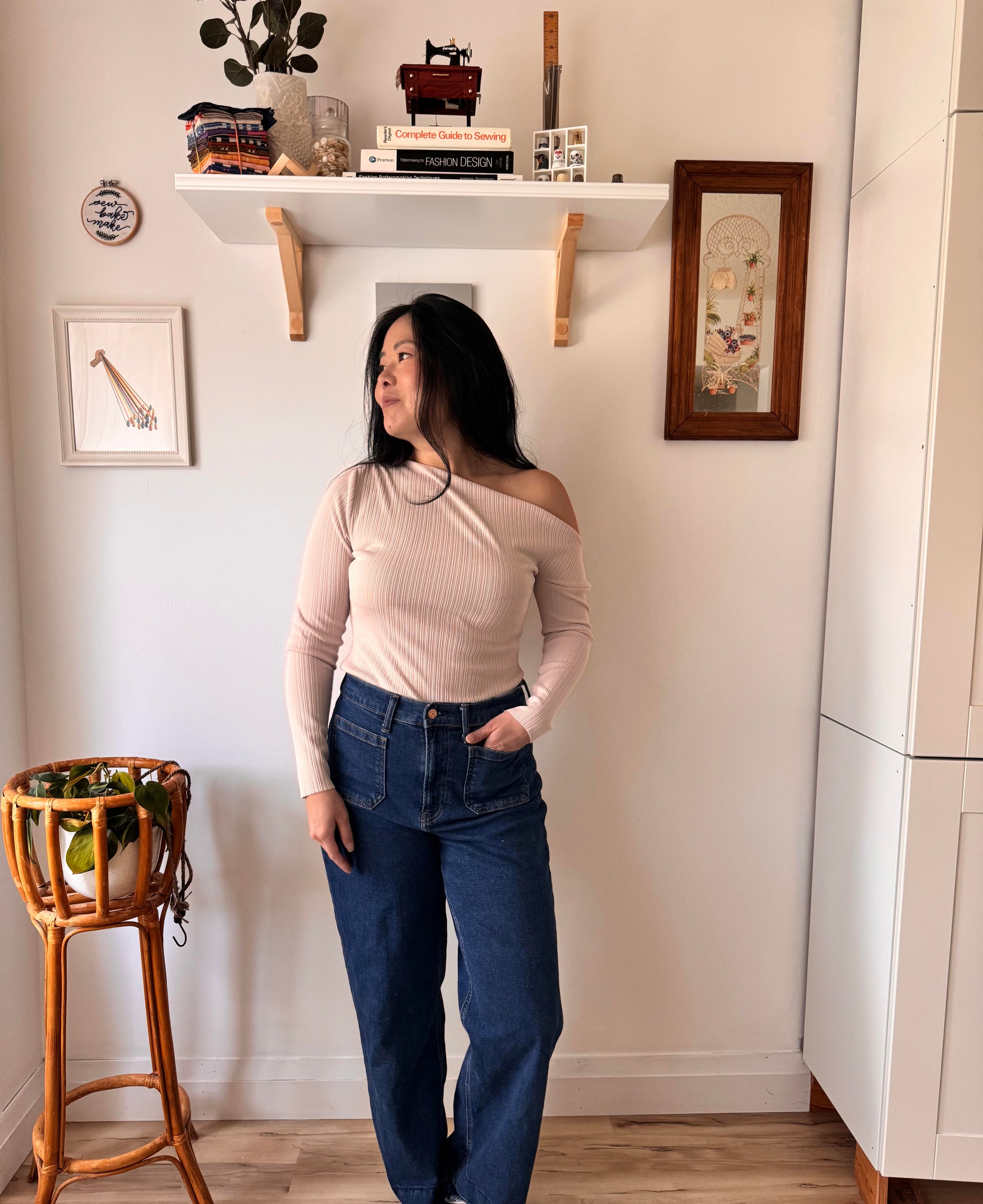 Sew Bake Make Cinnamon Long Sleeve Top