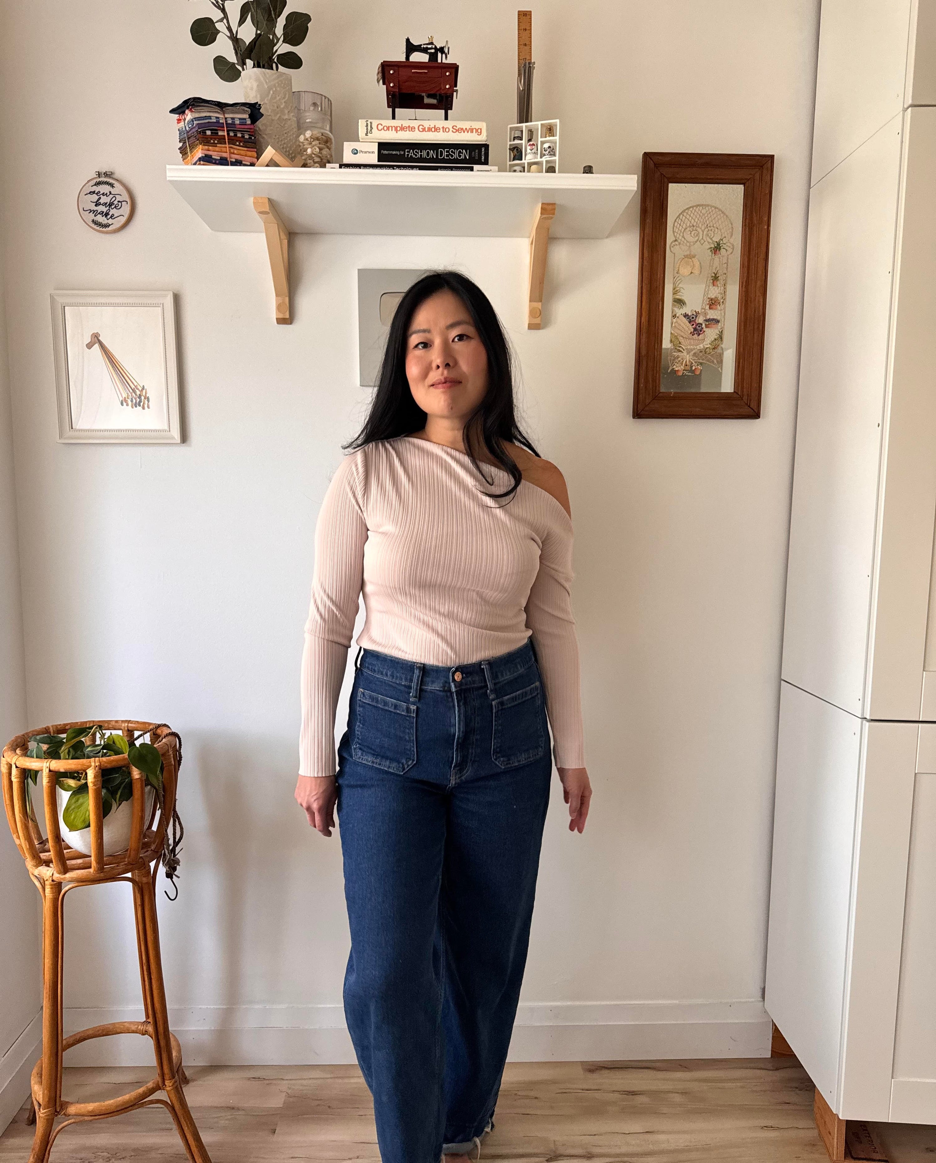 Sew Bake Make Cinnamon Long Sleeve Top