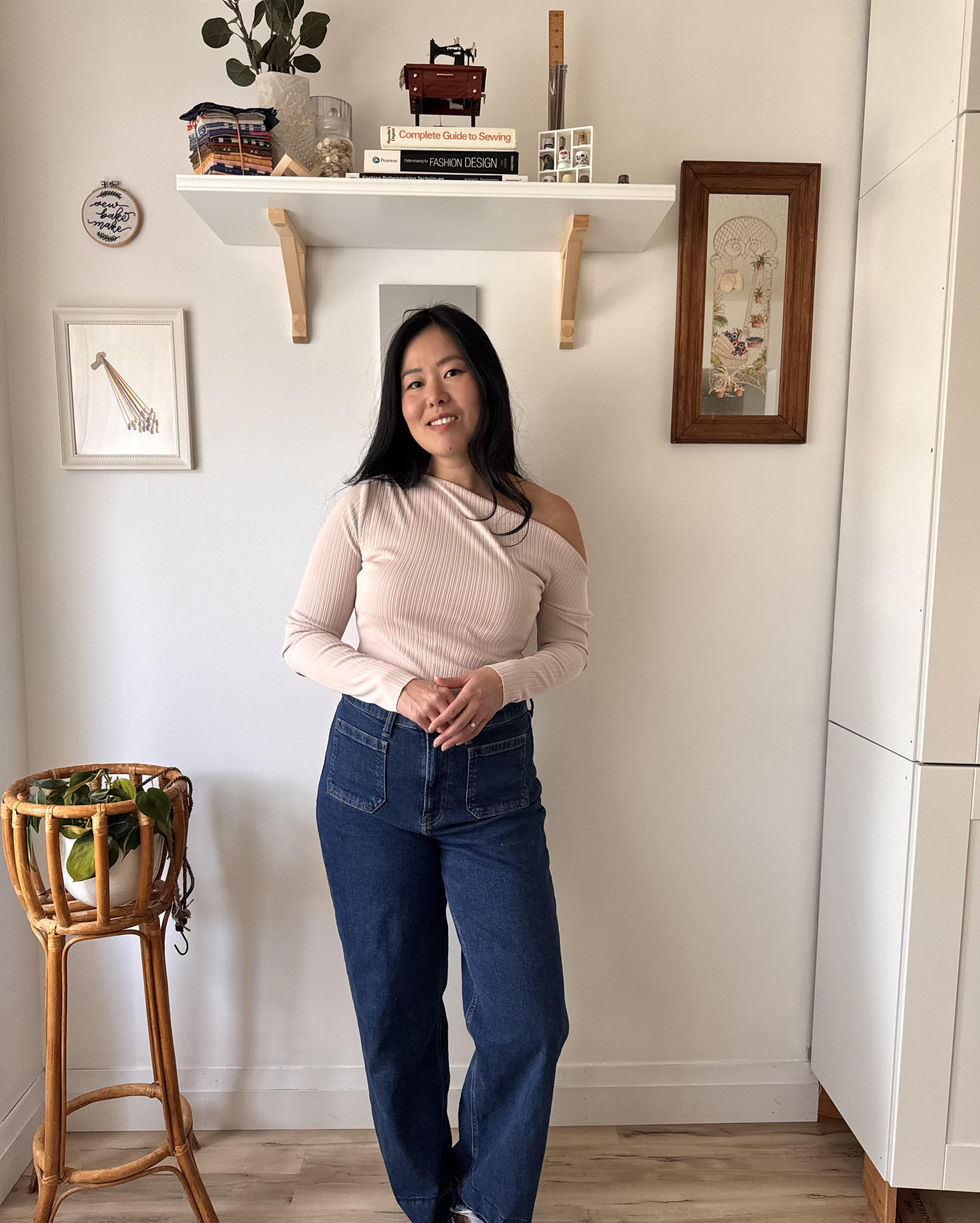 Sew Bake Make Cinnamon Long Sleeve Top
