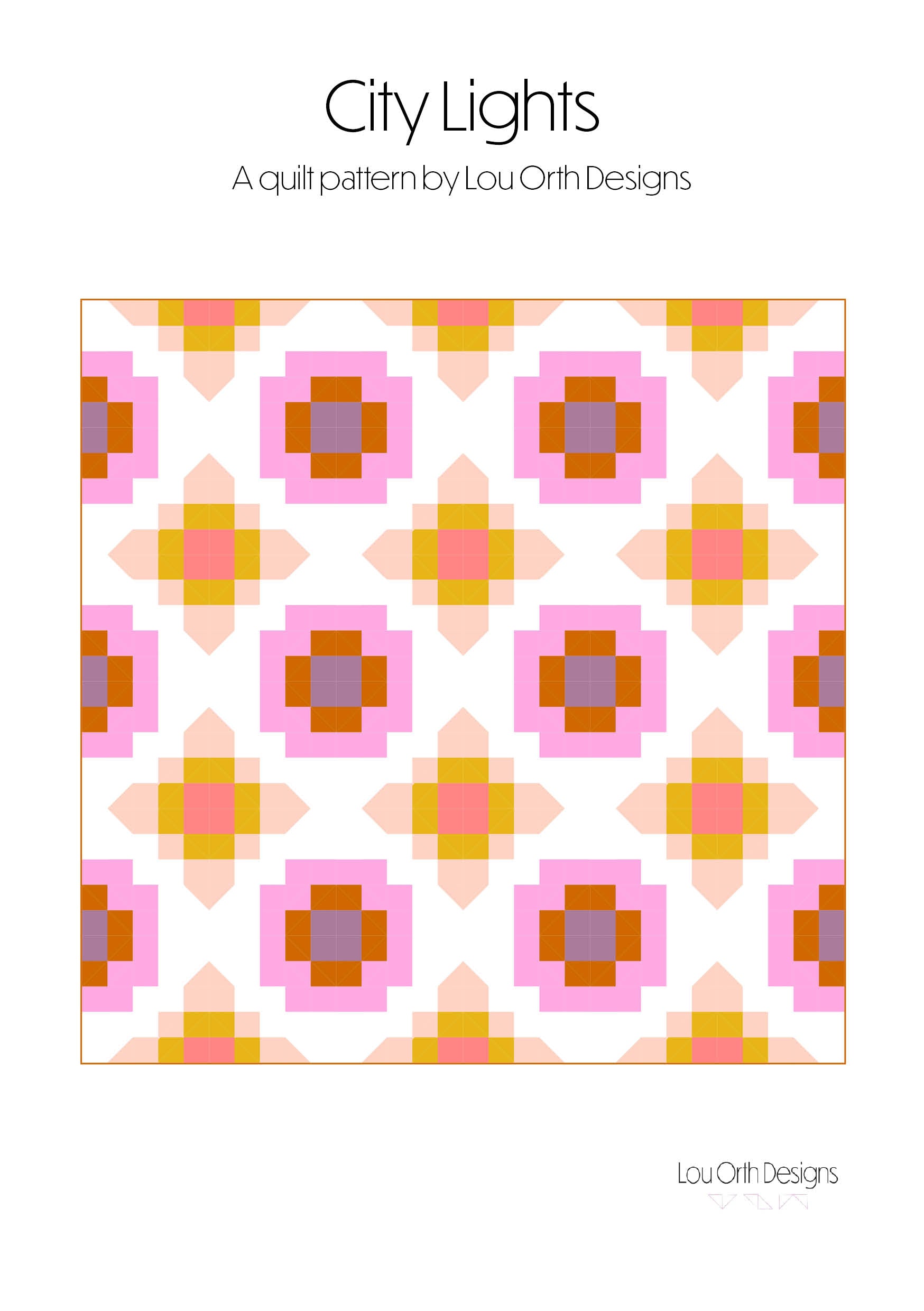 Lou Orth Designs City Lights Quilt PDF