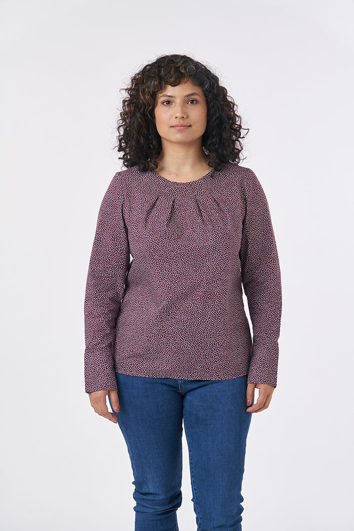 Clara Patterned Blouse