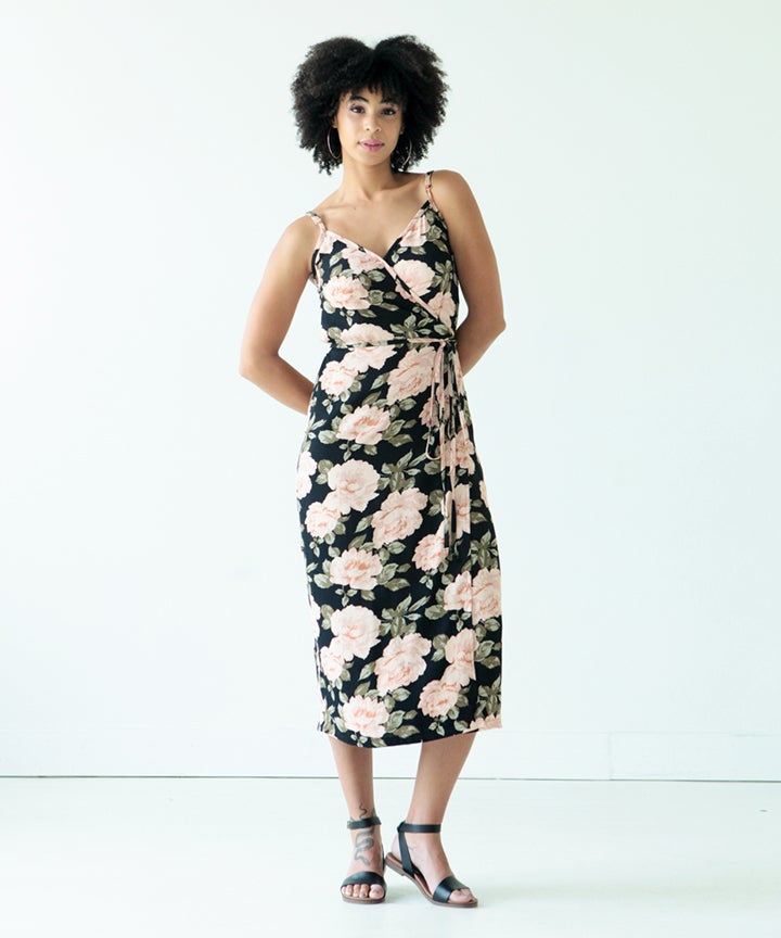 True Bias Calvin Wrap Dress and Top