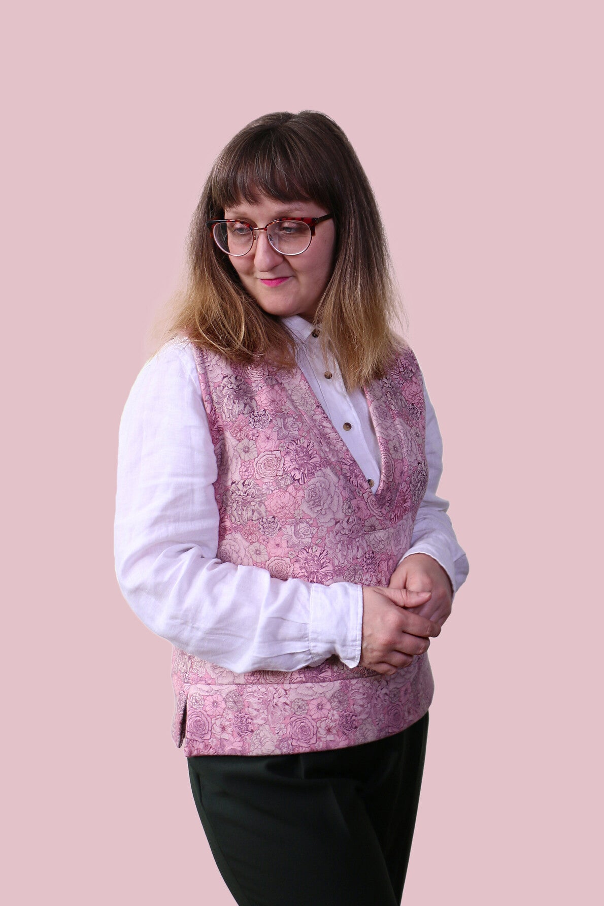 Charlotte Emma Patterns Clove Vest