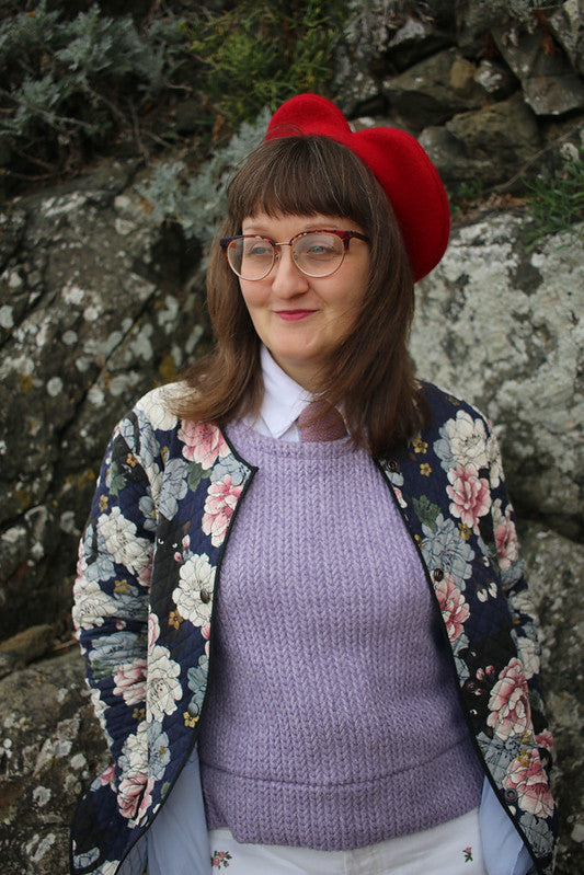 Charlotte Emma Patterns Clove Vest – The Fold Line
