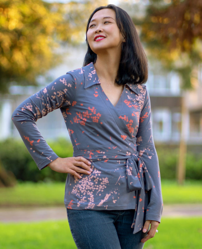 Itch to Stitch Coimbra Wrap Top