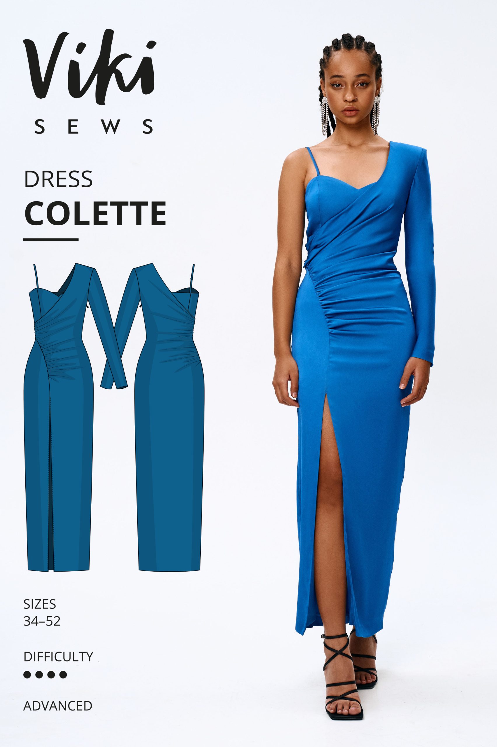 Vikisews Colette Dress PDF