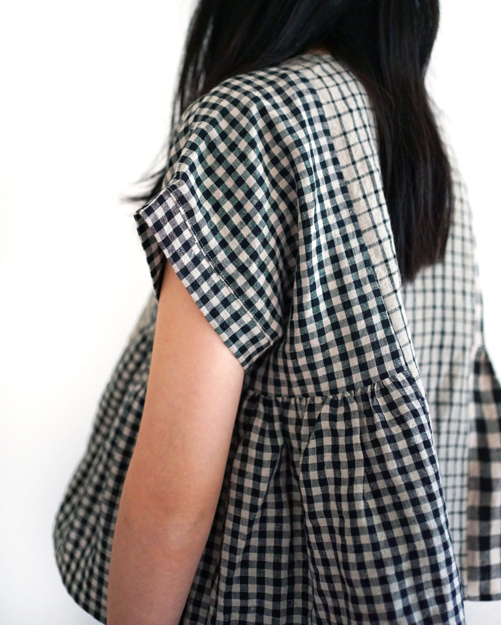 Matchy Matchy Matchy Collage Gather Top – The Fold Line
