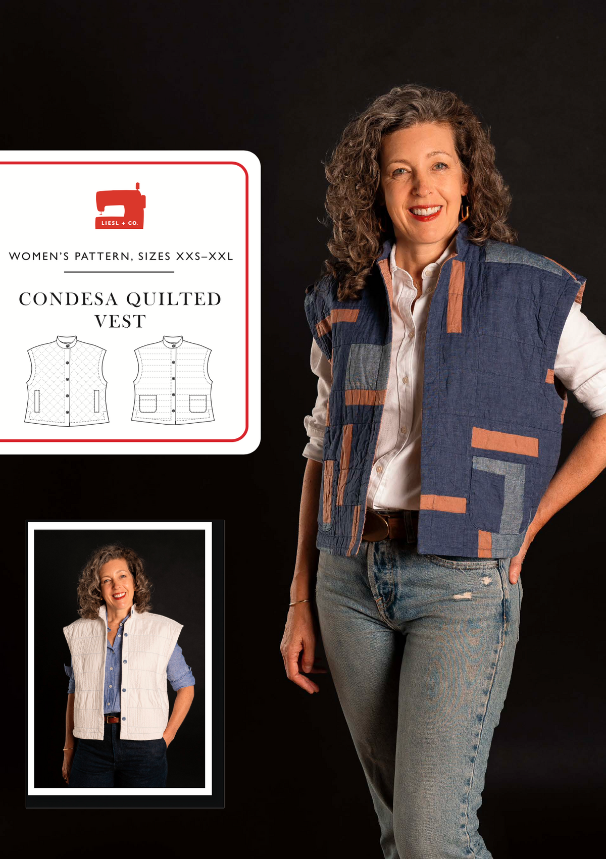 Liesl + Co Condesa Quilted Vest