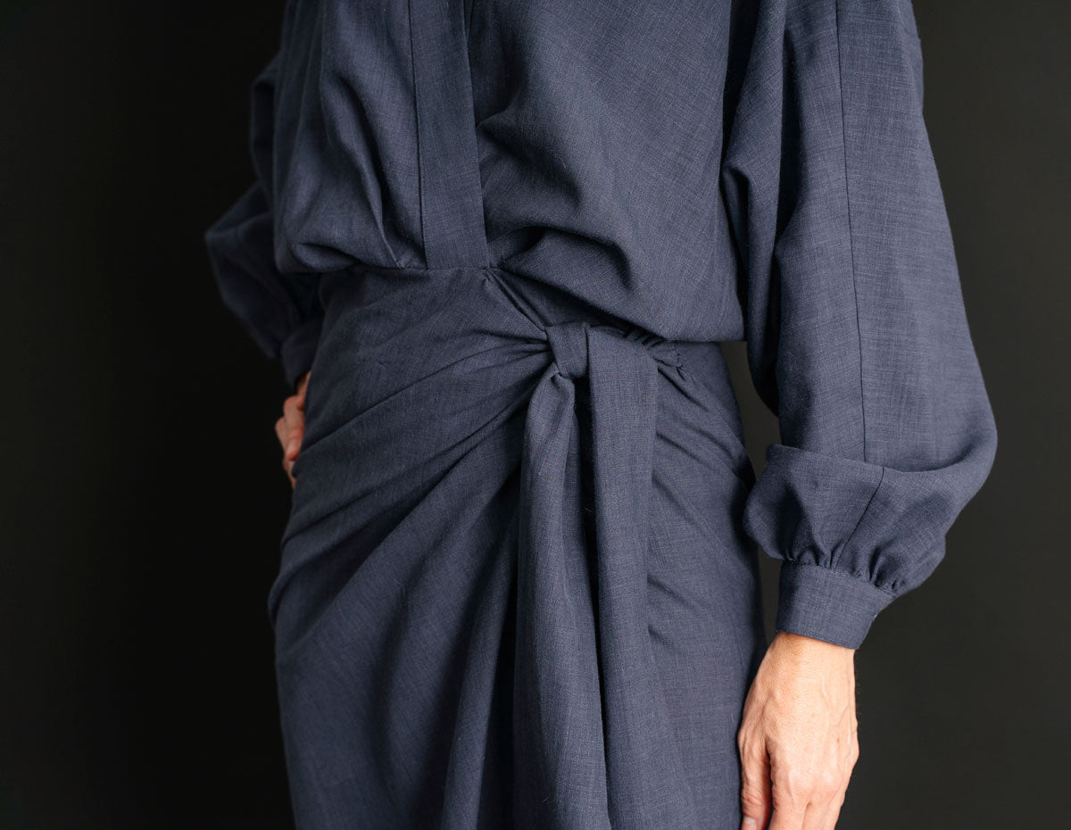 Liesl + Co Copenhagen Wrap Dress