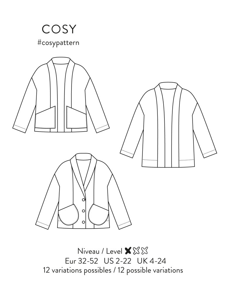 Atelier Scämmit Cosy Cardigan or Jacket