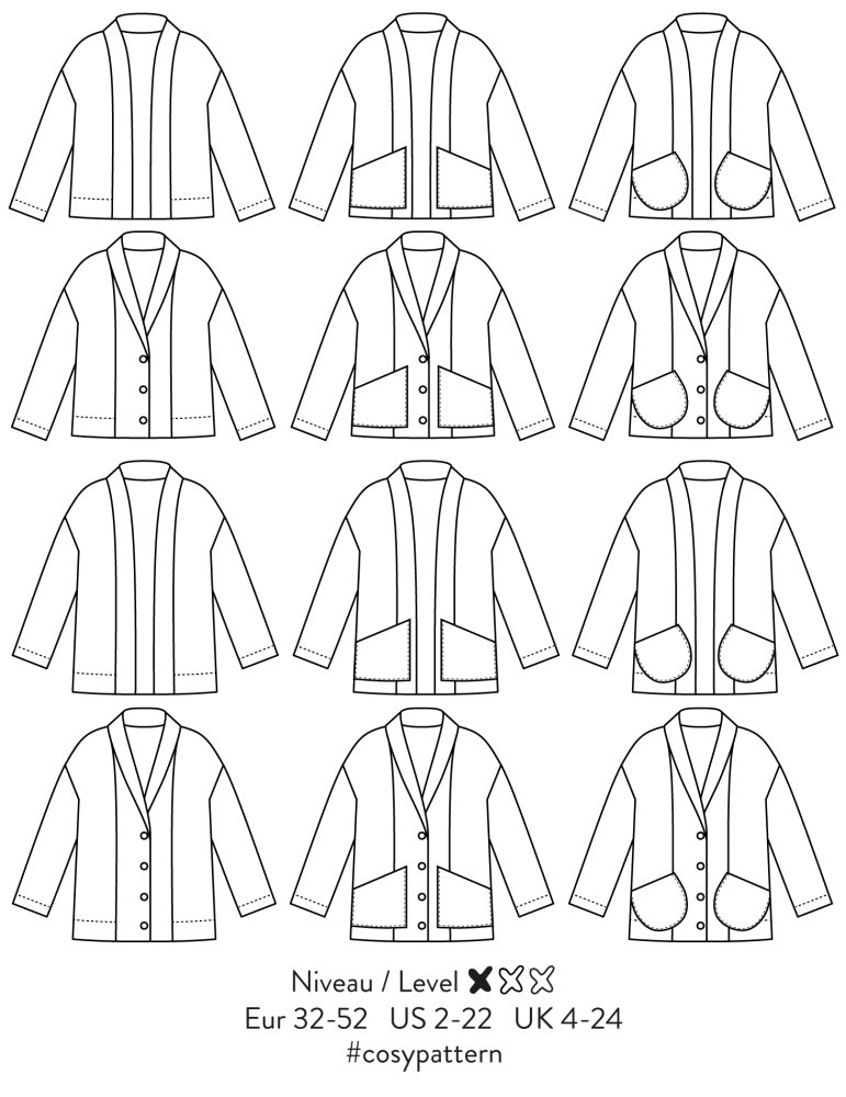 Atelier Scämmit Cosy Cardigan or Jacket