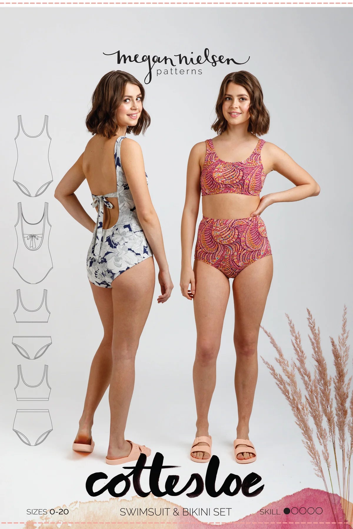 Megan Nielsen Cottesloe Swimsuit and Bikini