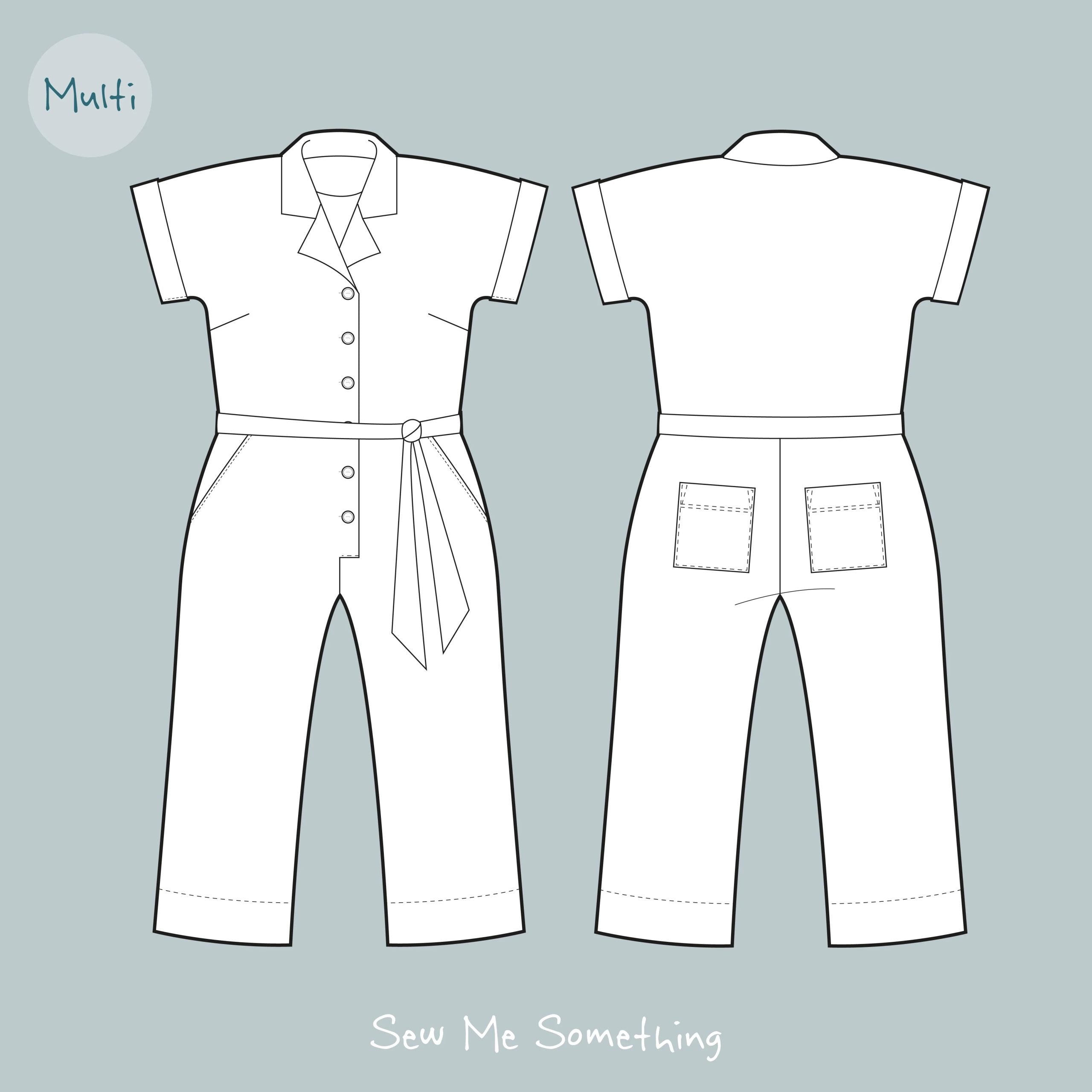 Sew Me Something Cressida Jumpsuit