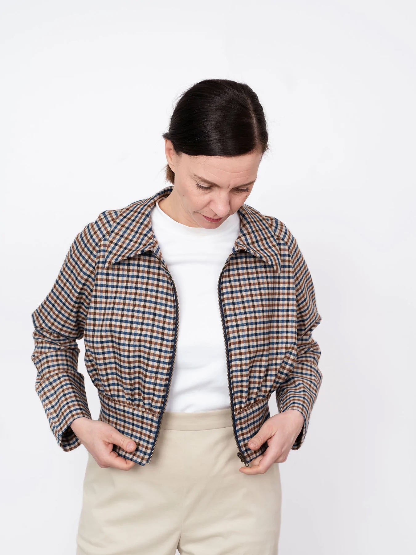 The Assembly Line Cropped Jacket – The Fold Line