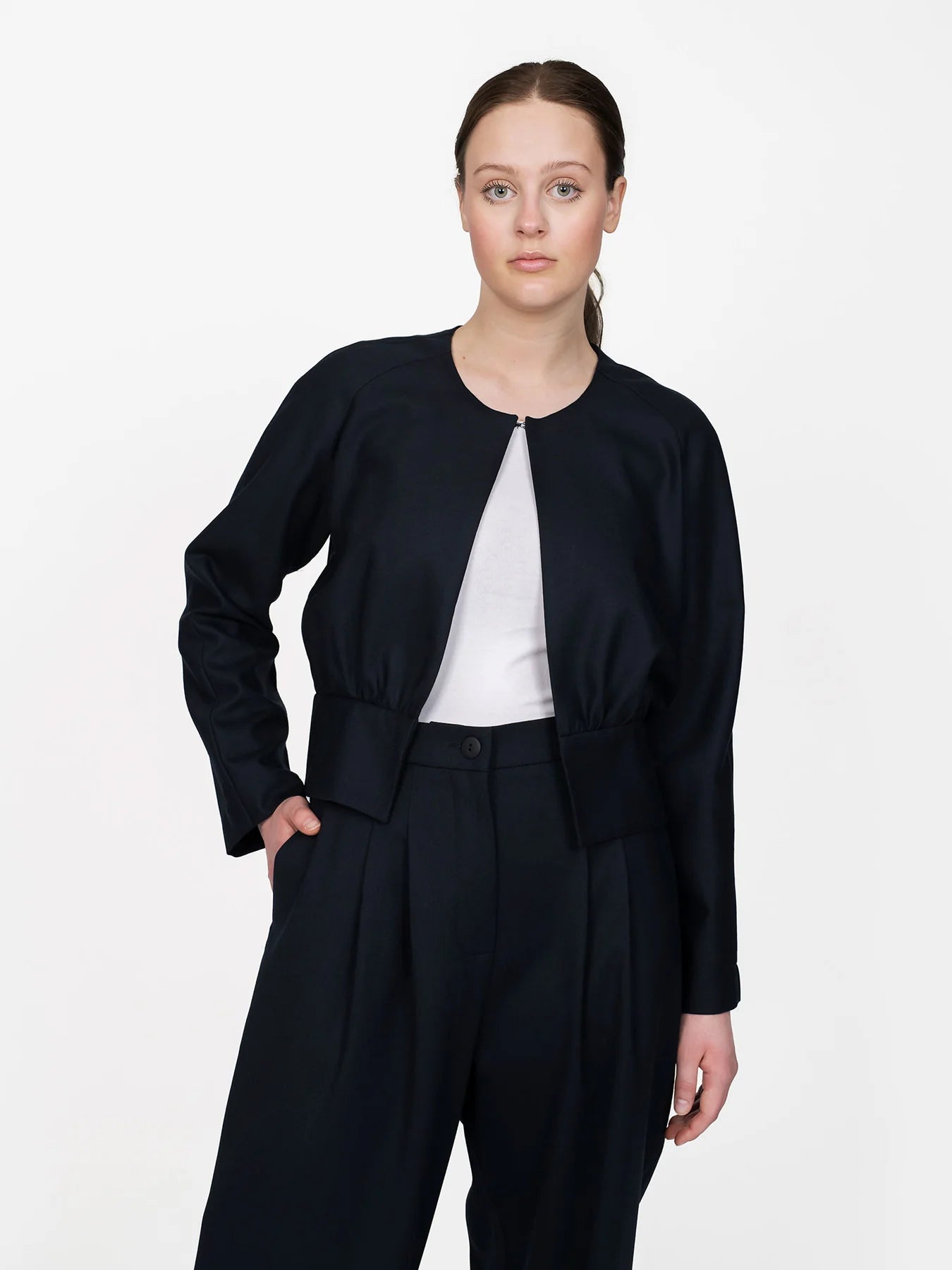 The Assembly Line Cropped Jacket