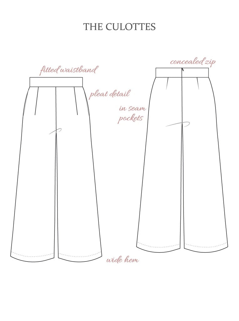 The Avid Seamstress Culottes