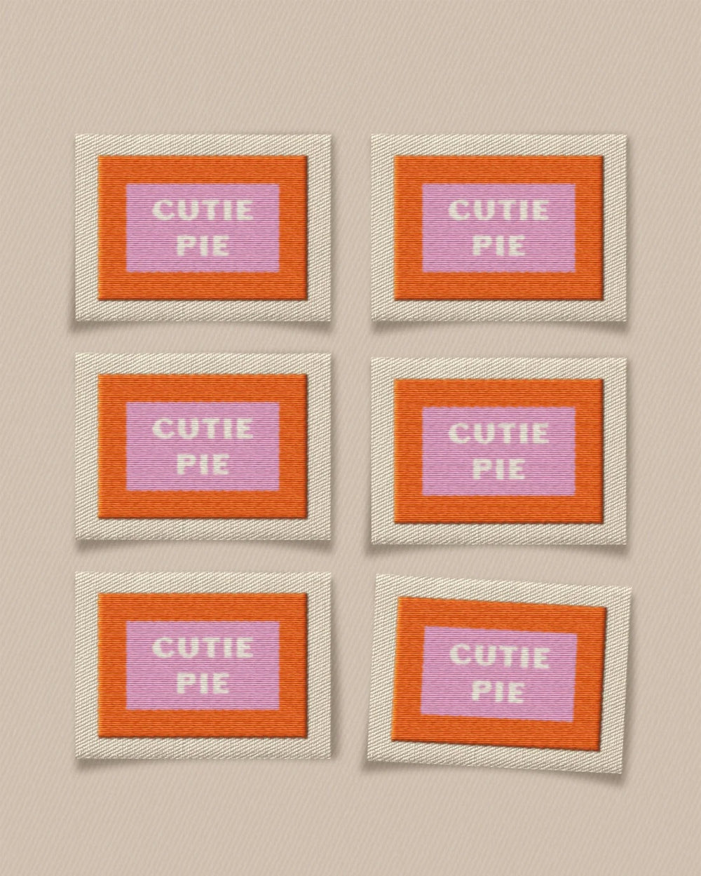 Matchy Matchy 'Cutie Pie Large' Labels