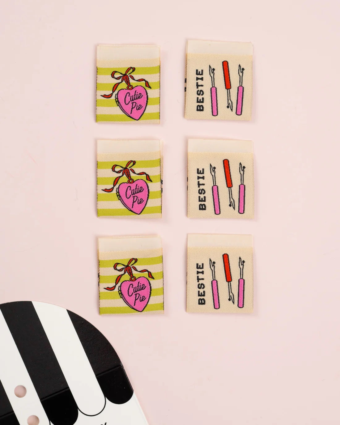 Matchy Matchy 'Cutie Pie Bestie Square' Labels
