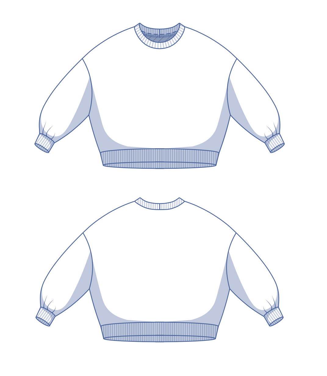 Fibre Mood Cyrille and Chicku Sweaters