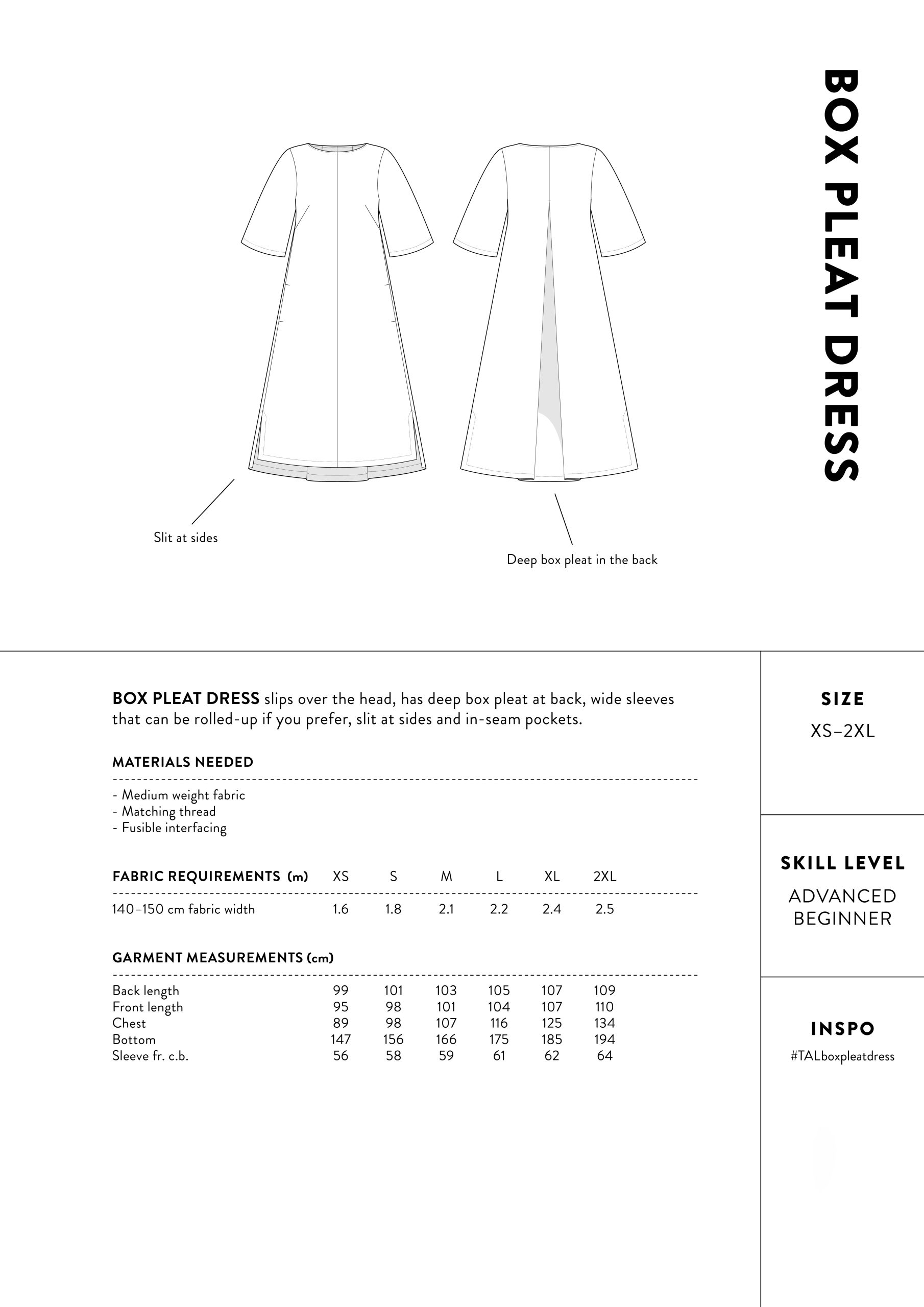 The Assembly Line Box Pleat Dress The Fold Line The Assembly Line Box Pleat Dress The Fold Line