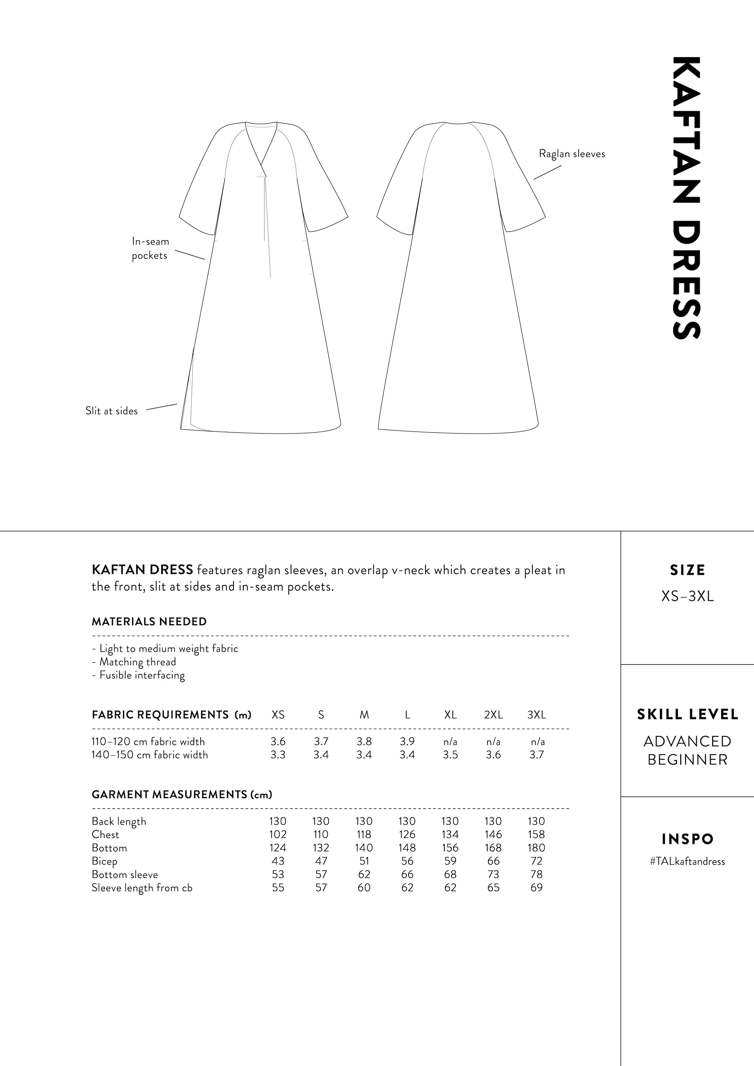 The Assembly Line Kaftan Dress