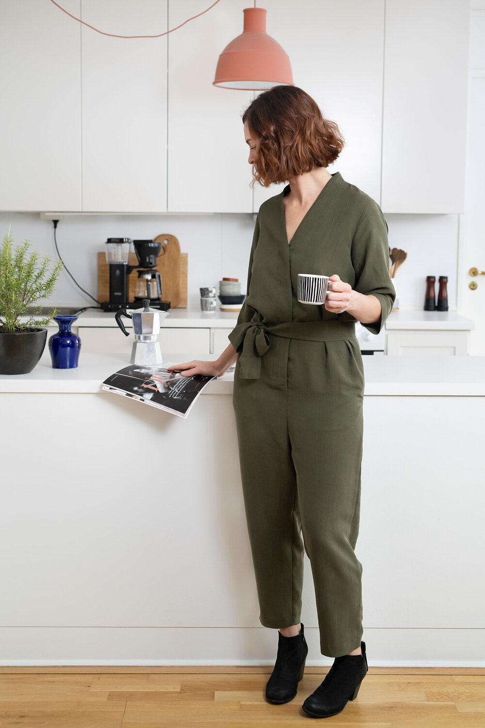 The Assembly Line V-neck Jumpsuit