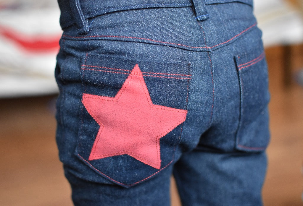 Waves & Wild Children's Star Child Skinny Jeans