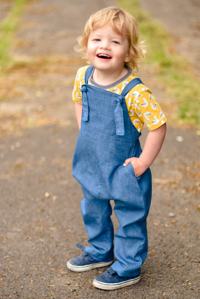 Waves & Wild Child Wild and Free Dungarees