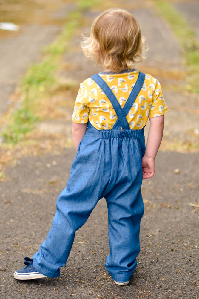 Waves & Wild Child Wild and Free Dungarees