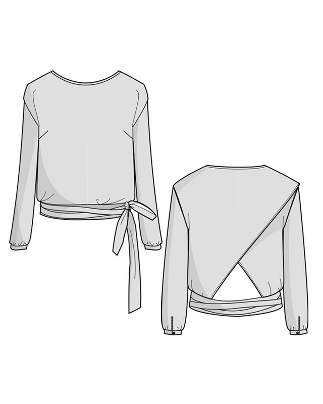 Orageuse Épicéa Blouse