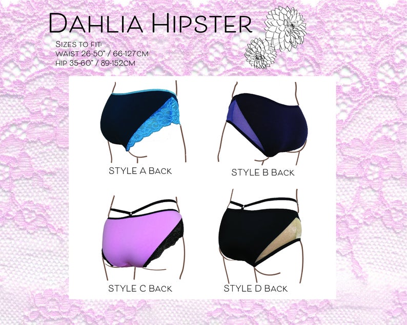 Primrose Dawn Dahlia Hipster Panty PDF