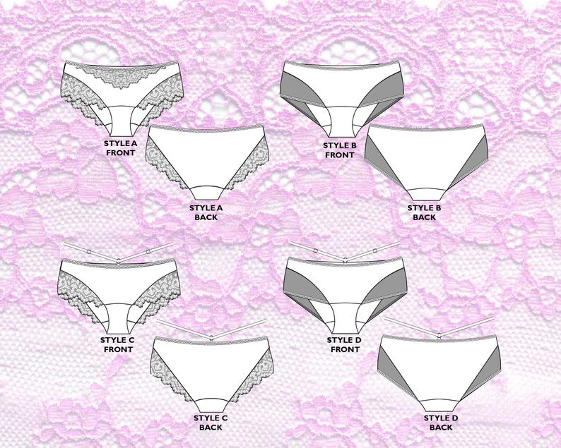 Primrose Dawn Dahlia Hipster Panty PDF