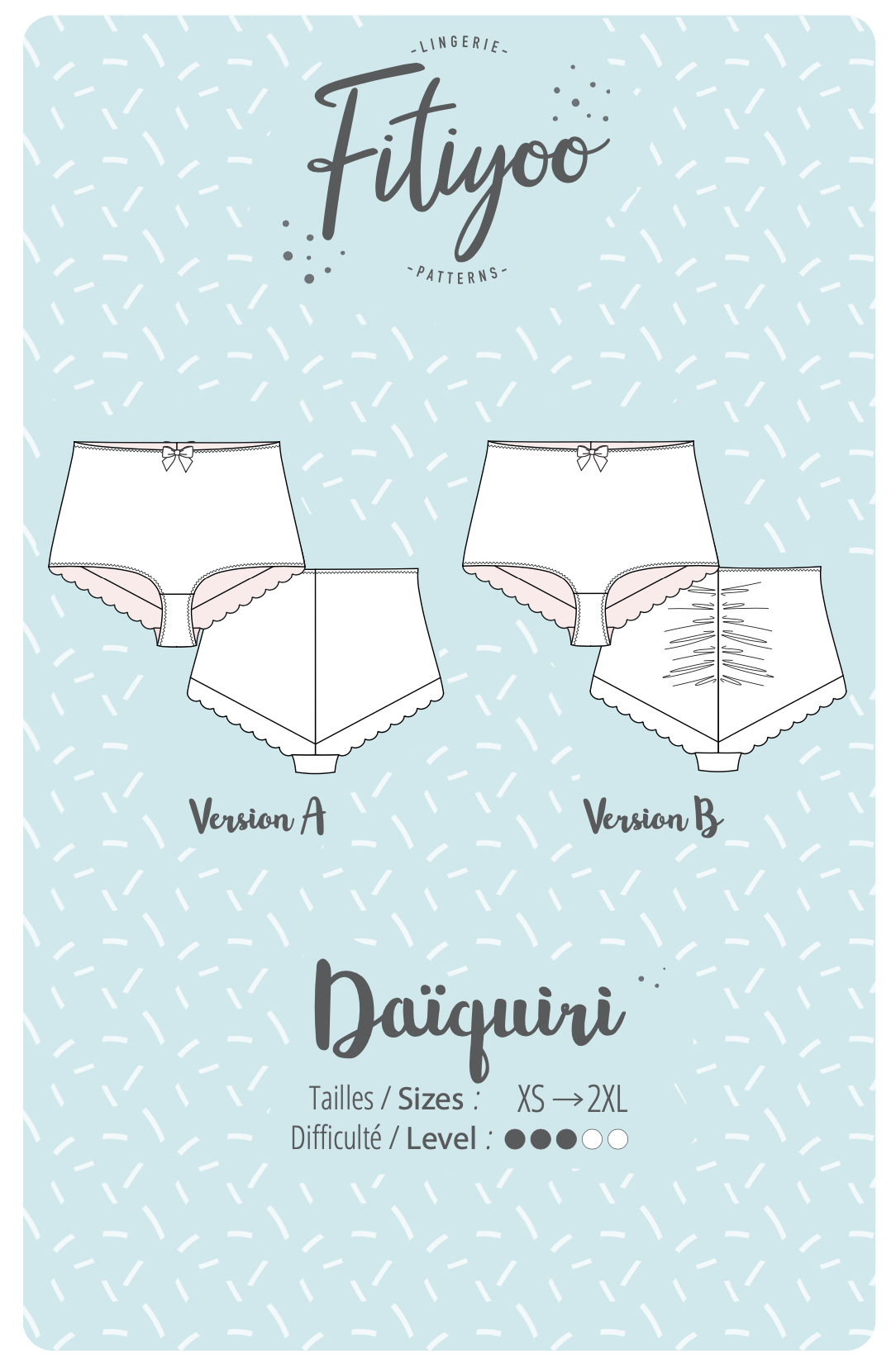 Fitiyoo Daïquiri Briefs