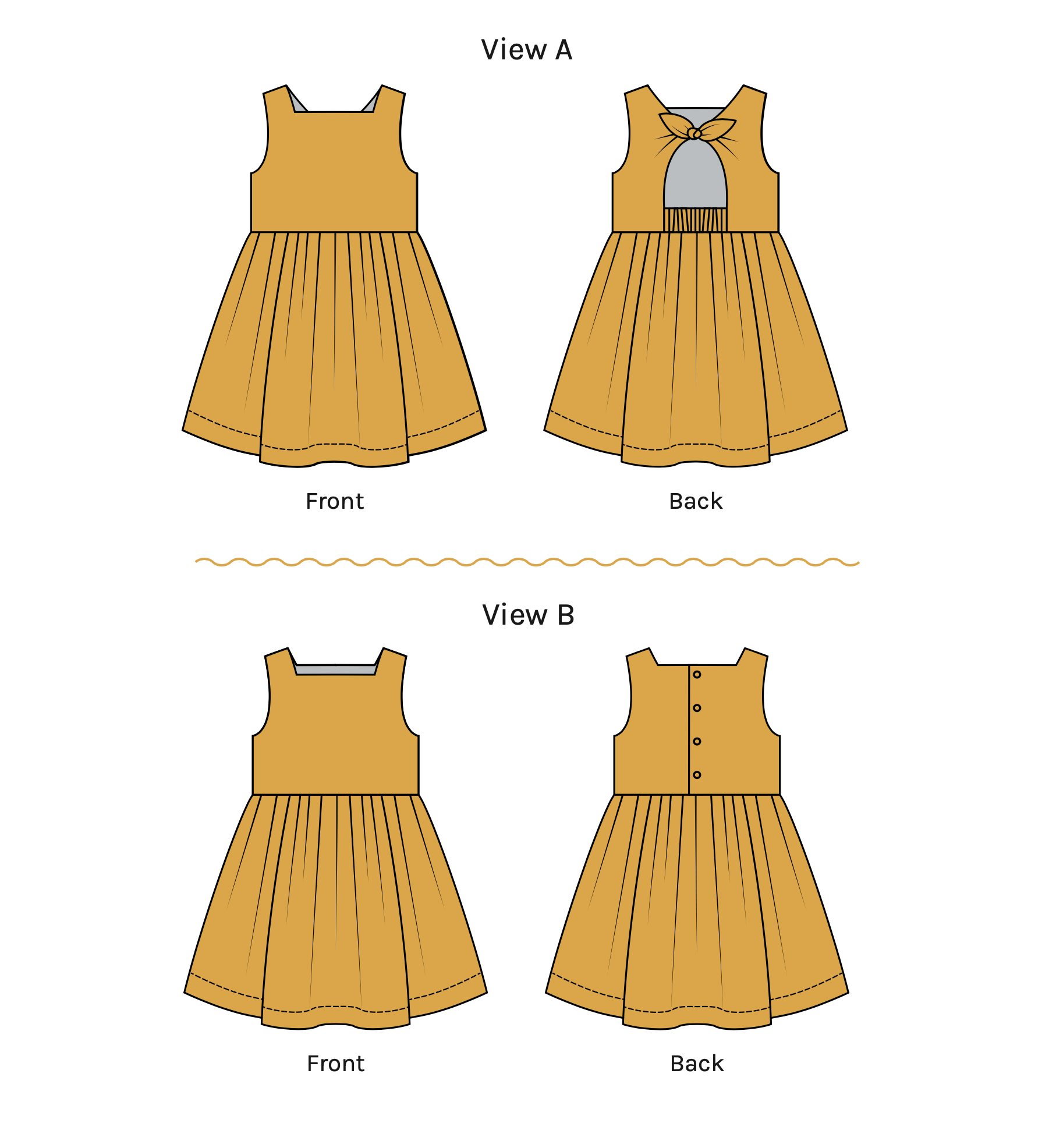 Oh Me Oh My Baby/Child Daisy Dress