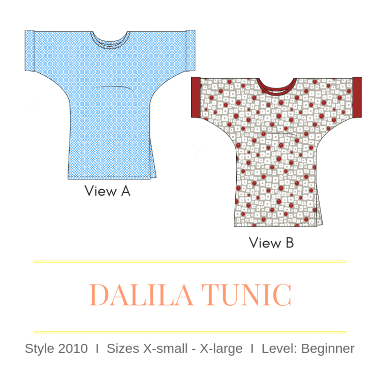 Sirena Patterns Dalila Tunic & Melissa Pareo