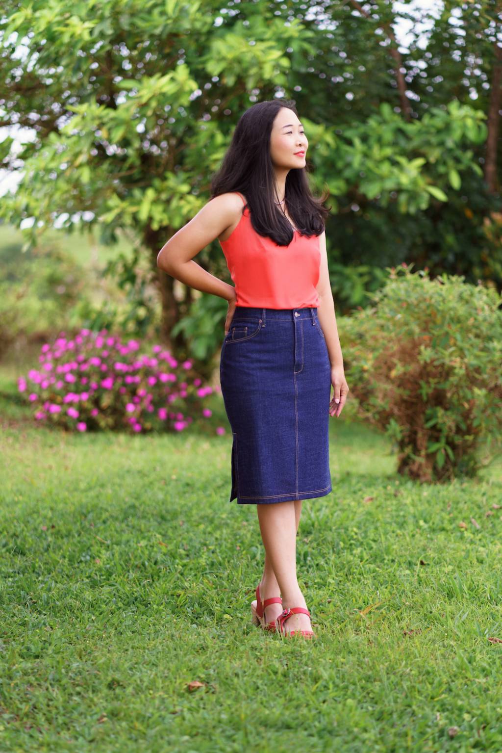 Itch to Stitch Danube Jean Skirt