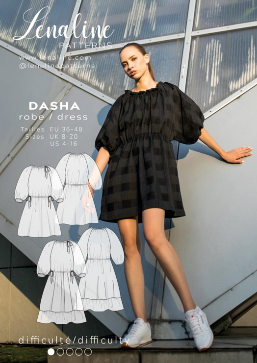 Lenaline Patterns Dasha Dress