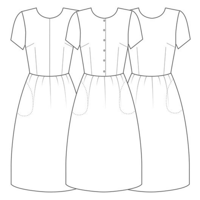 The Avid Seamstress Day Dress The Fold Line The Avid Seamstress Day Dress The Fold Line